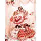 Mademoiselle Pearl Strawberry Cutsew Cardigan Blouses Skirt JSKs and OPs(Reservation/Full Payment Without Shipping)